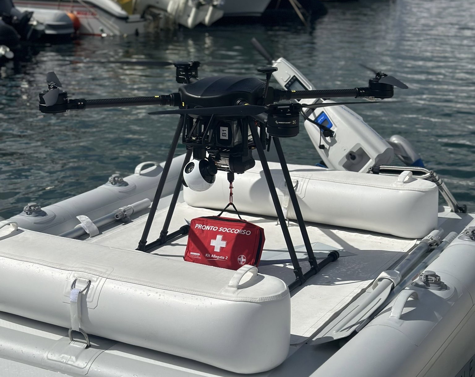 drone per yacht